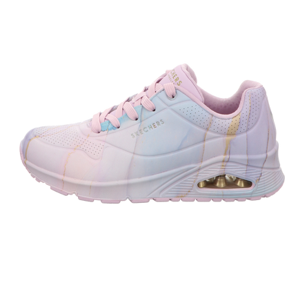 Skechers Damen Schnürschuh Uno Marbel Marvel in lila