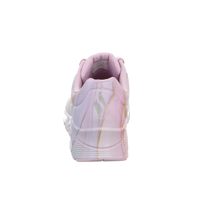 Skechers Damen Schnürschuh Uno Marbel Marvel in lila