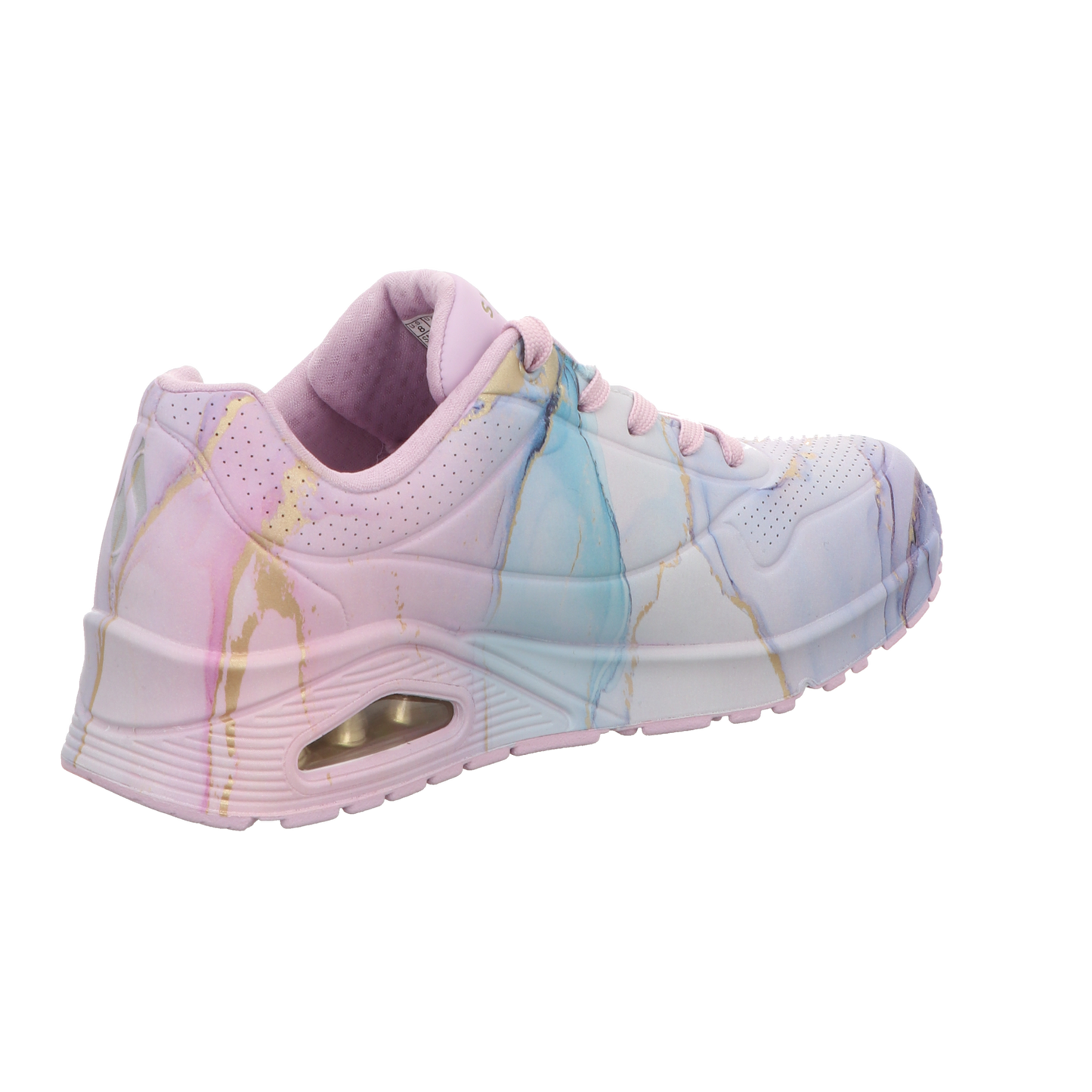 Skechers Damen Schnürschuh Uno Marbel Marvel in lila