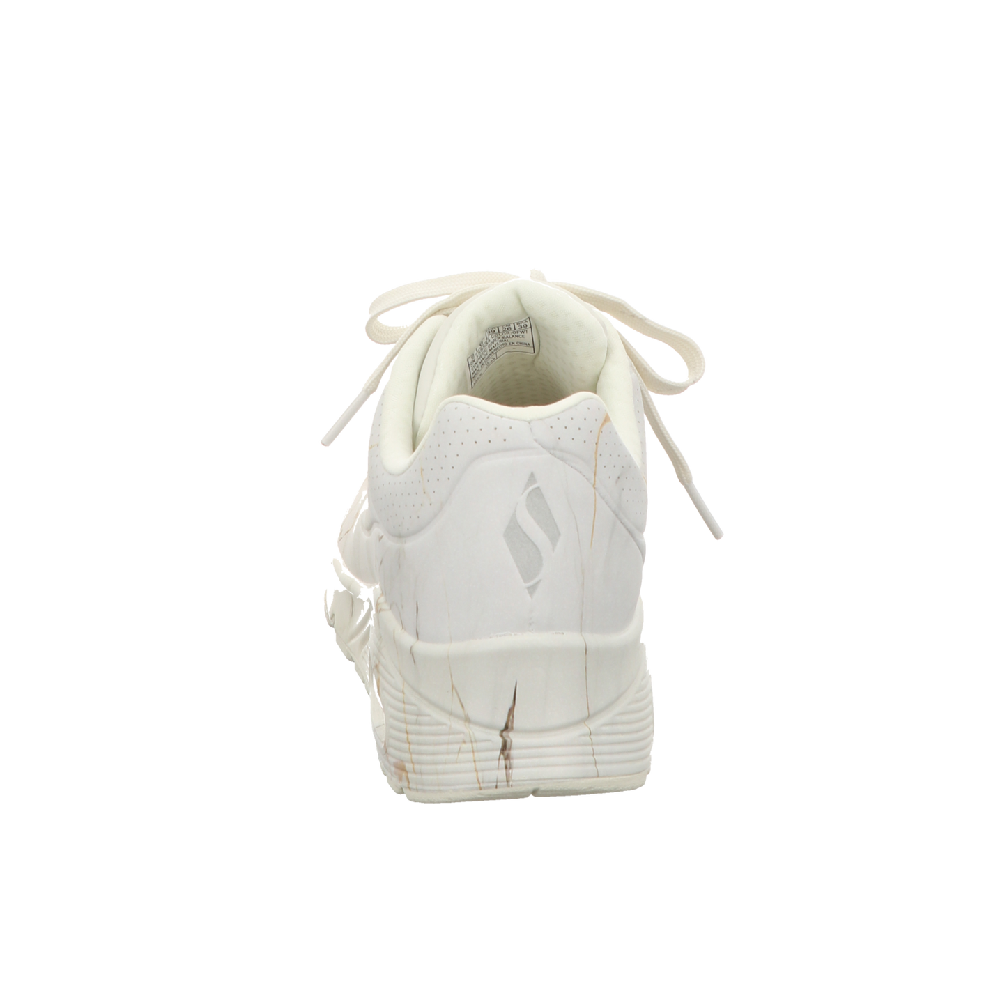 Skechers Damen Schnürschuh Uno Marbel Marvel in weiss