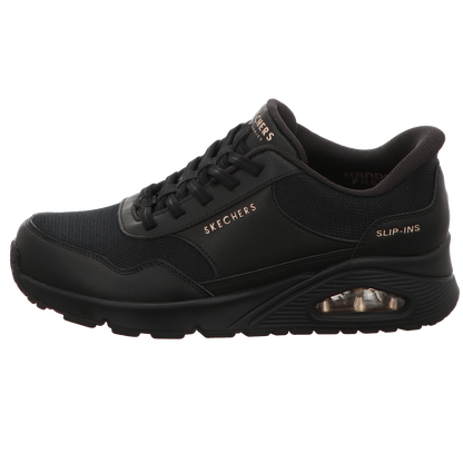 Skechers Damen Slipper Slip In Uno in schwarz