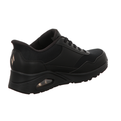Skechers Damen Slipper Slip In Uno in schwarz