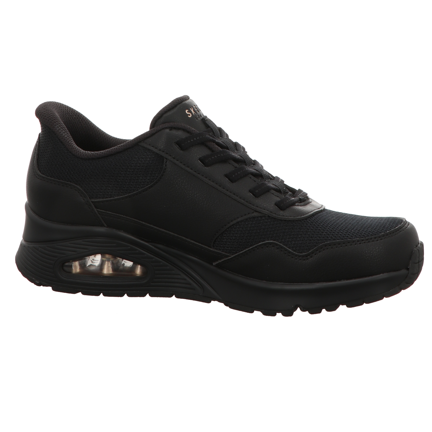 Skechers Damen Slipper Slip In Uno in schwarz