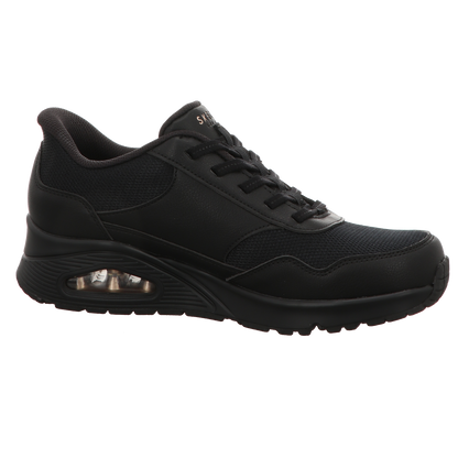 Skechers Damen Slipper Slip In Uno in schwarz