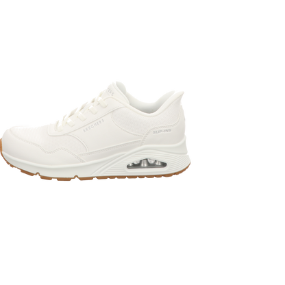 Skechers Damen Slipper Slip In Uno in weiss
