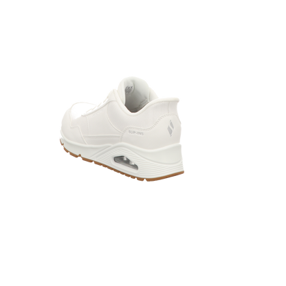 Skechers Damen Slipper Slip In Uno in weiss