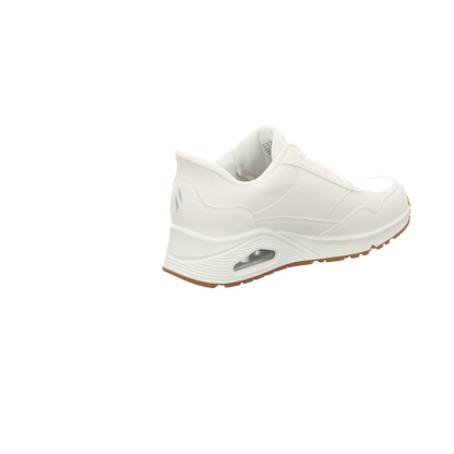 Skechers Damen Slipper Slip In Uno in weiss