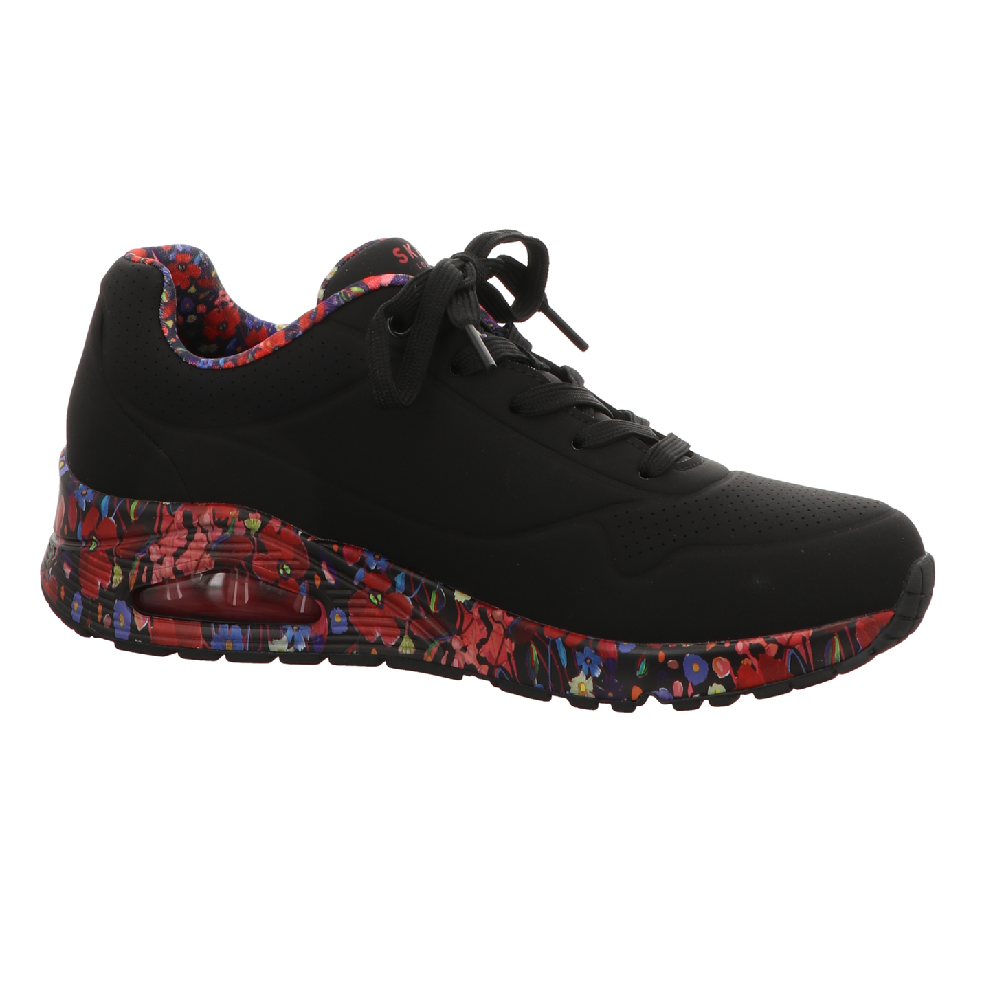 Skechers Damen Schnürschuh Uno Magestic Garden in schwarz