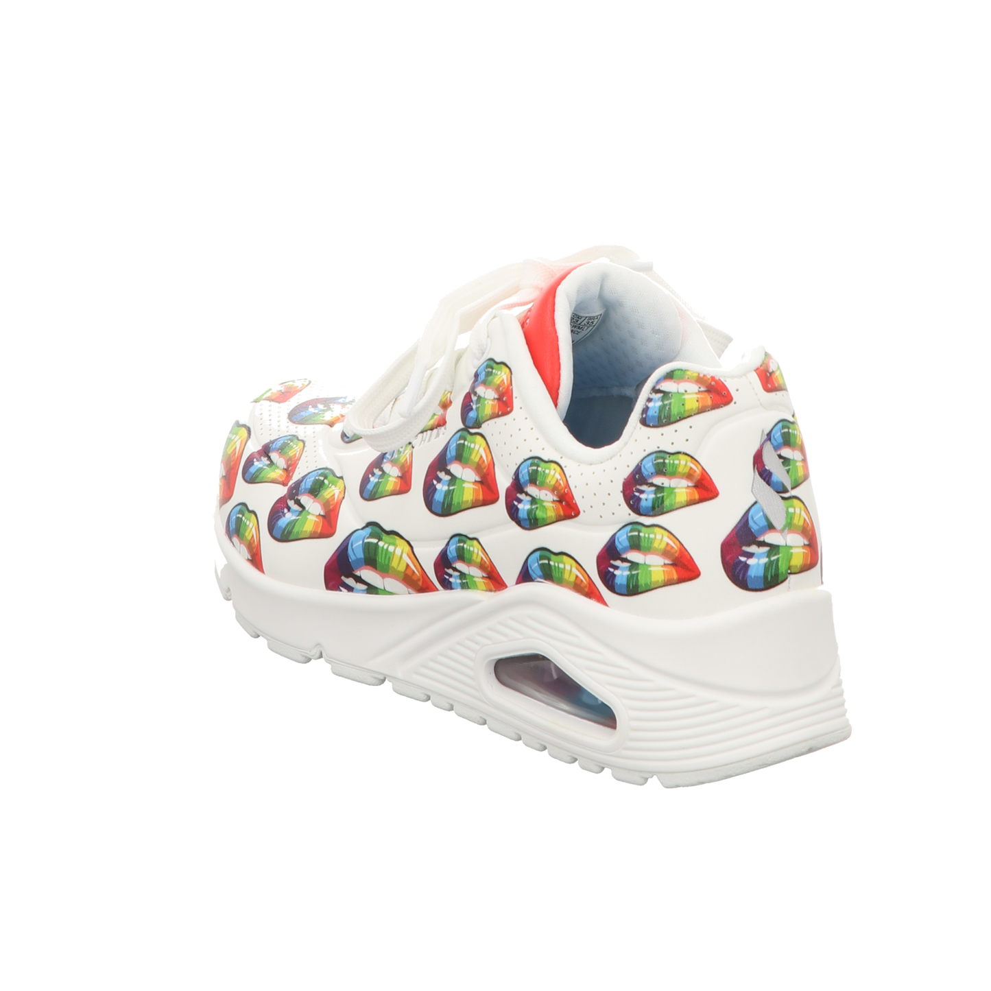 Skechers Damen Schnürschuh Uno Prism Kisses in weiss