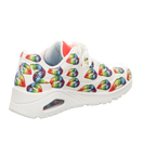 Skechers Damen Schnürschuh Uno Prism Kisses in weiss