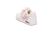 Skechers Damen Schnürschuh Uno in weiss