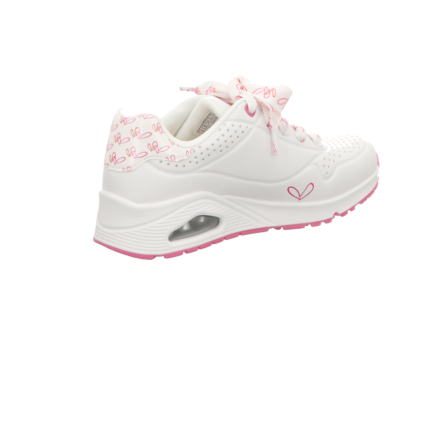 Skechers Damen Schnürschuh Uno in weiss