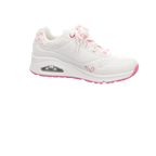 Skechers Damen Schnürschuh Uno in weiss