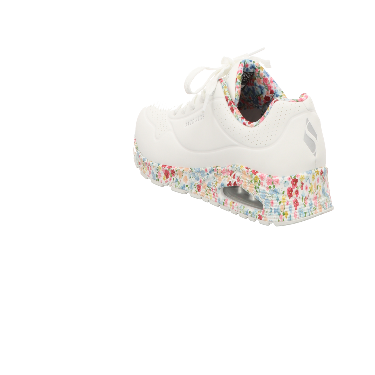 Skechers Damen Schnürschuh Uno Magestic Garden in weiss