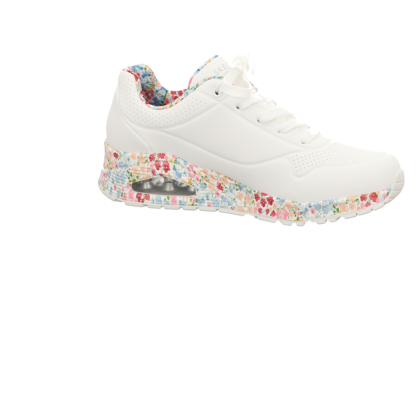 Skechers Damen Schnürschuh Uno Magestic Garden in weiss