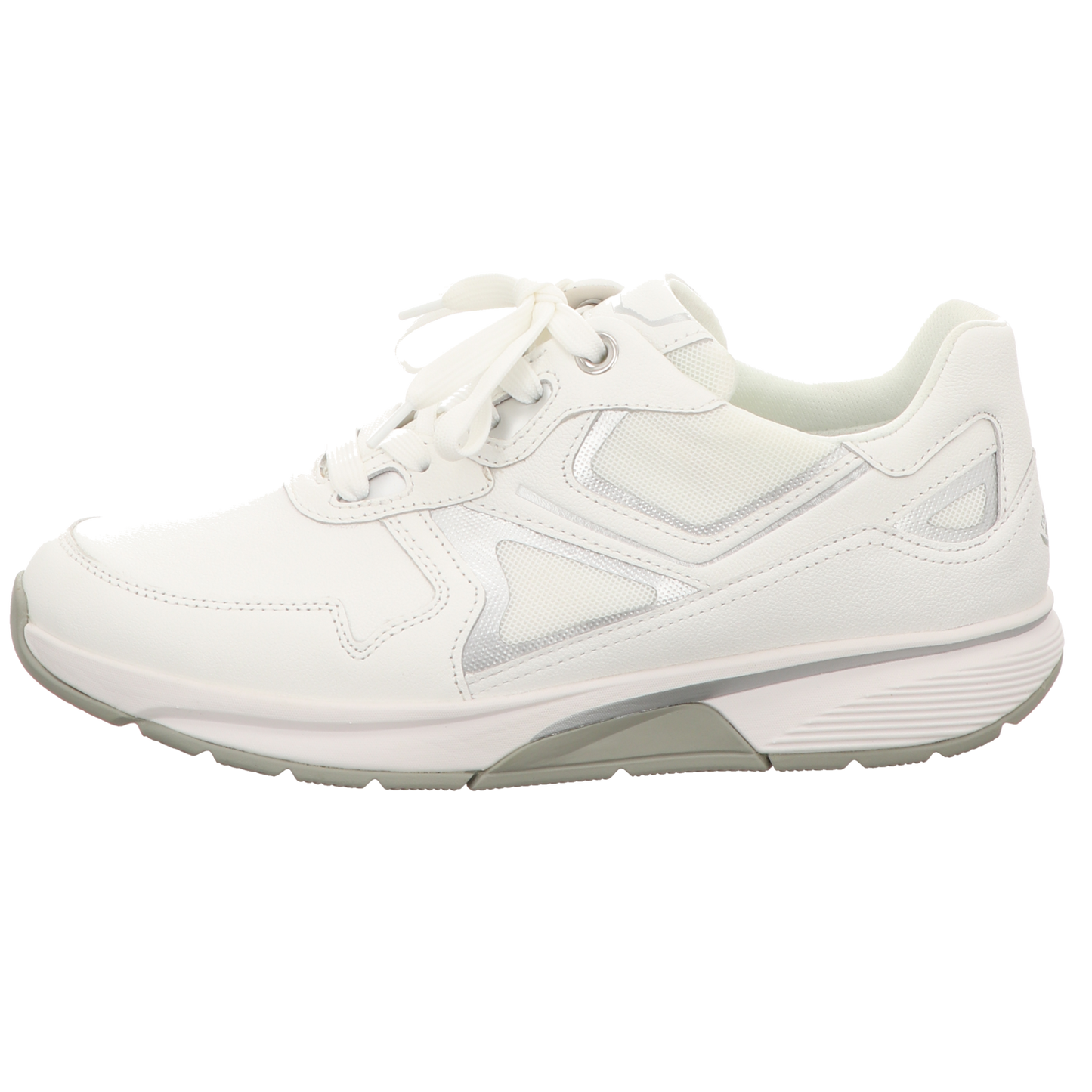 Gabor Damen Schnürschuh bequem Rolling Soft in weiss