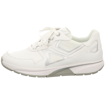 Gabor Damen Schnürschuh bequem Rolling Soft in weiss