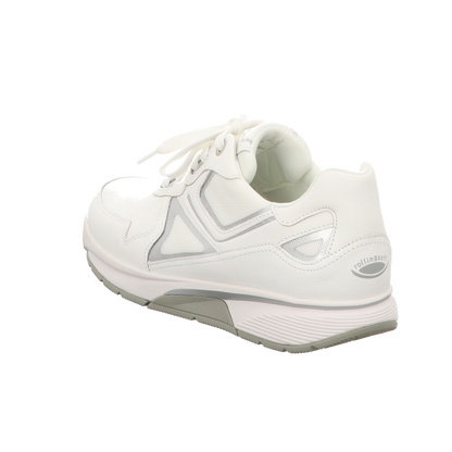 Gabor Damen Schnürschuh bequem Rolling Soft in weiss