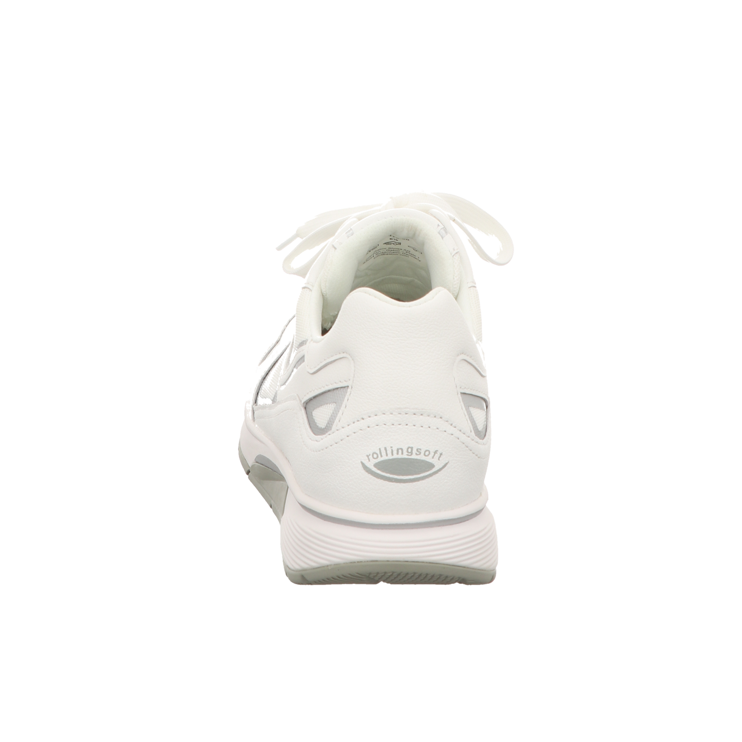 Gabor Damen Schnürschuh bequem Rolling Soft in weiss