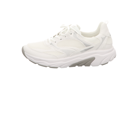 Gabor Damen Schnürschuh bequem Rolling Soft in weiss