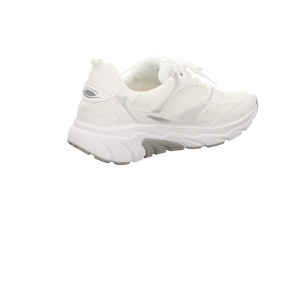Gabor Damen Schnürschuh bequem Rolling Soft in weiss