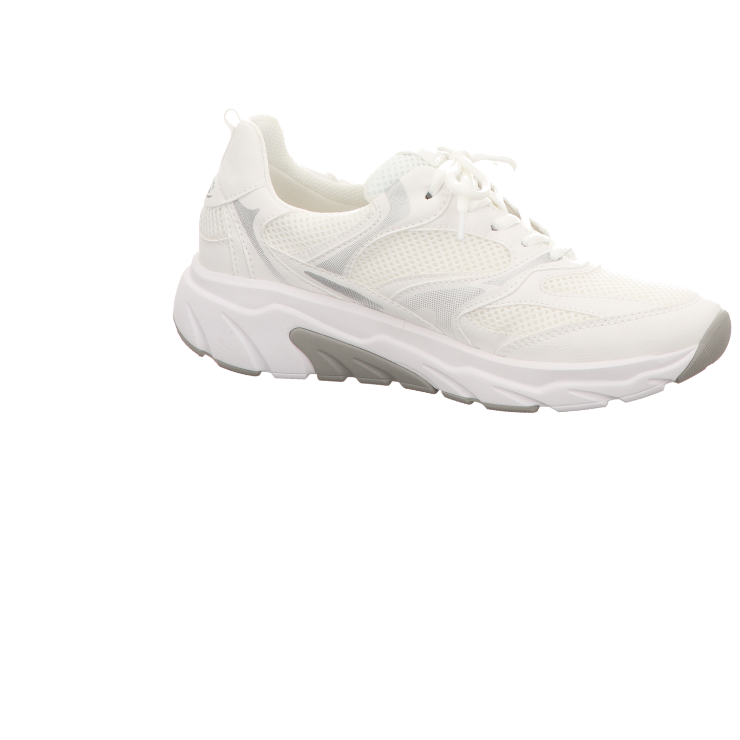 Gabor Damen Schnürschuh bequem Rolling Soft in weiss