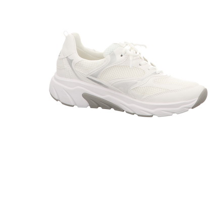 Gabor Damen Schnürschuh bequem Rolling Soft in weiss