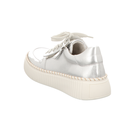 Gabor Damen Schnürschuh  in silber