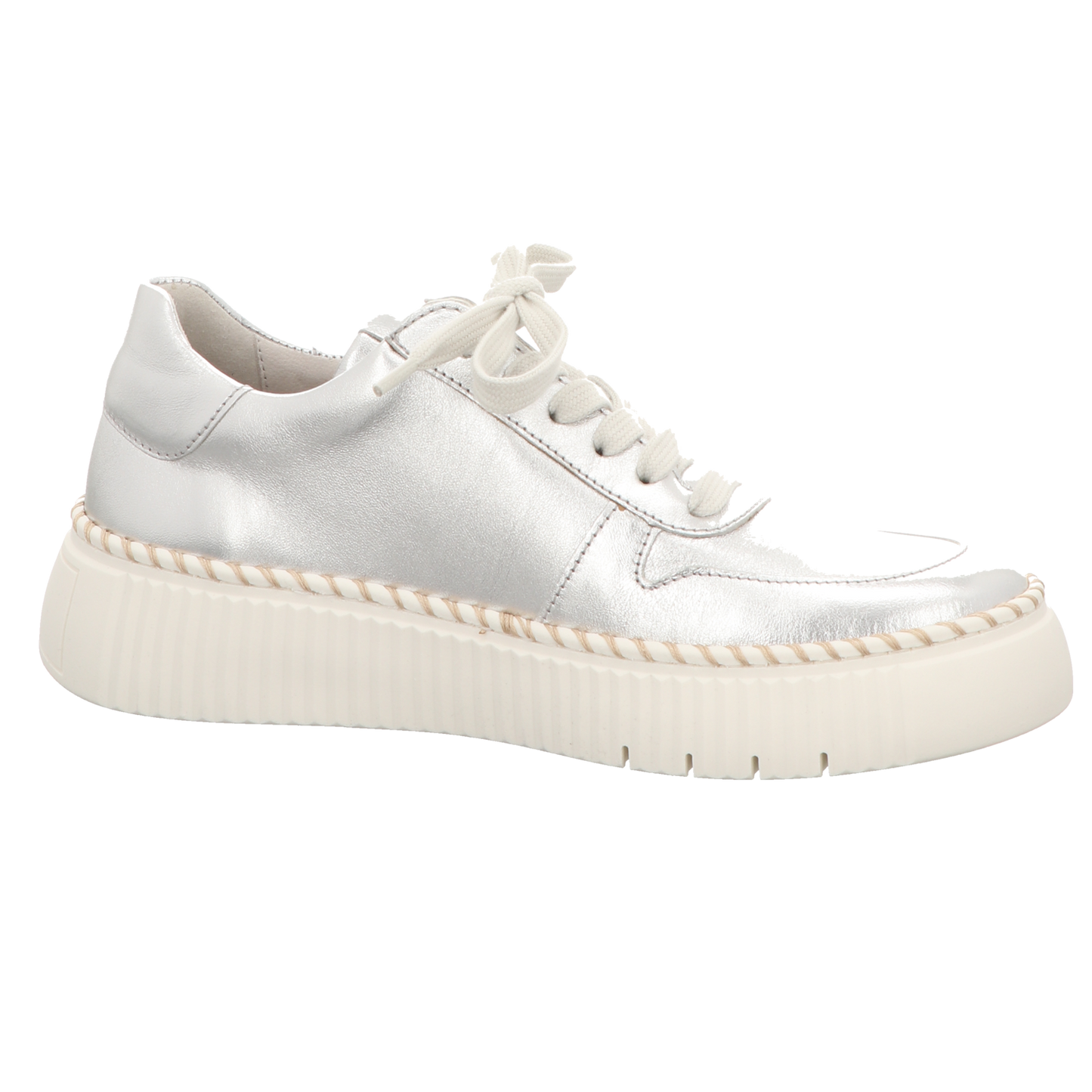 Gabor Damen Schnürschuh  in silber