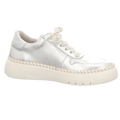 Gabor Damen Schnürschuh  in silber