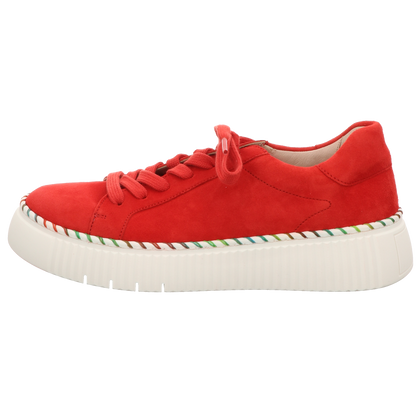 Gabor Damen Schnürschuh  in rot