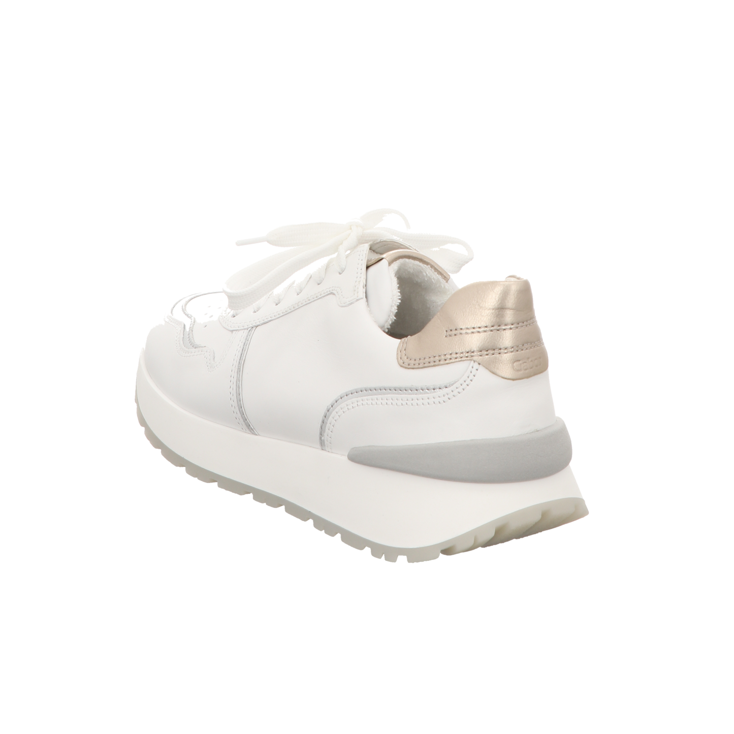 Gabor Damen Schnürschuh  in weiss