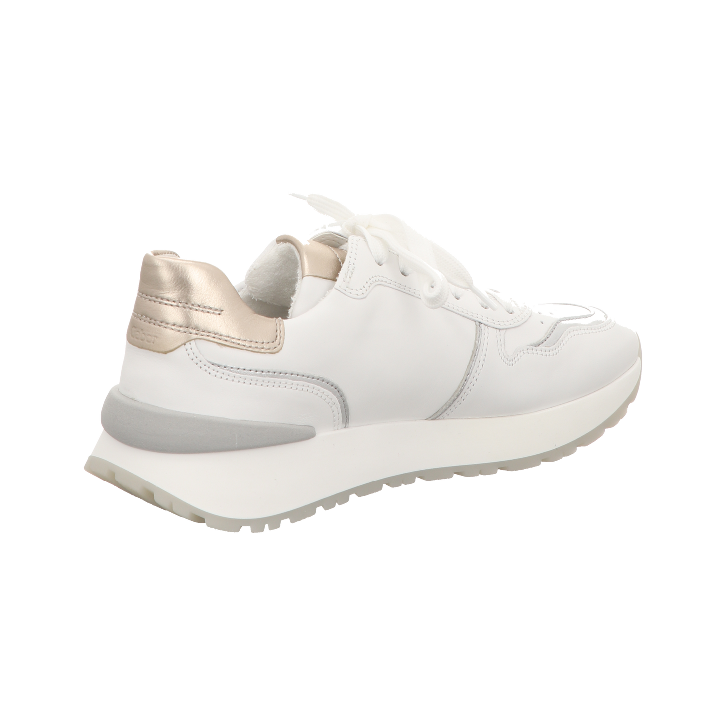 Gabor Damen Schnürschuh  in weiss