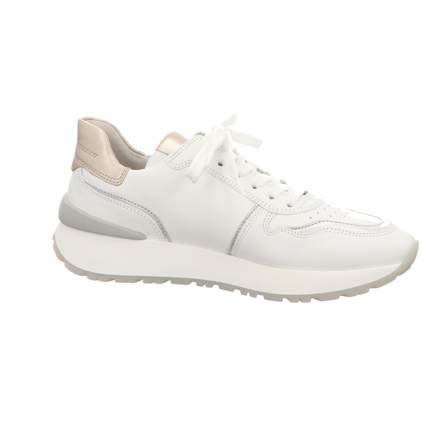 Gabor Damen Schnürschuh  in weiss