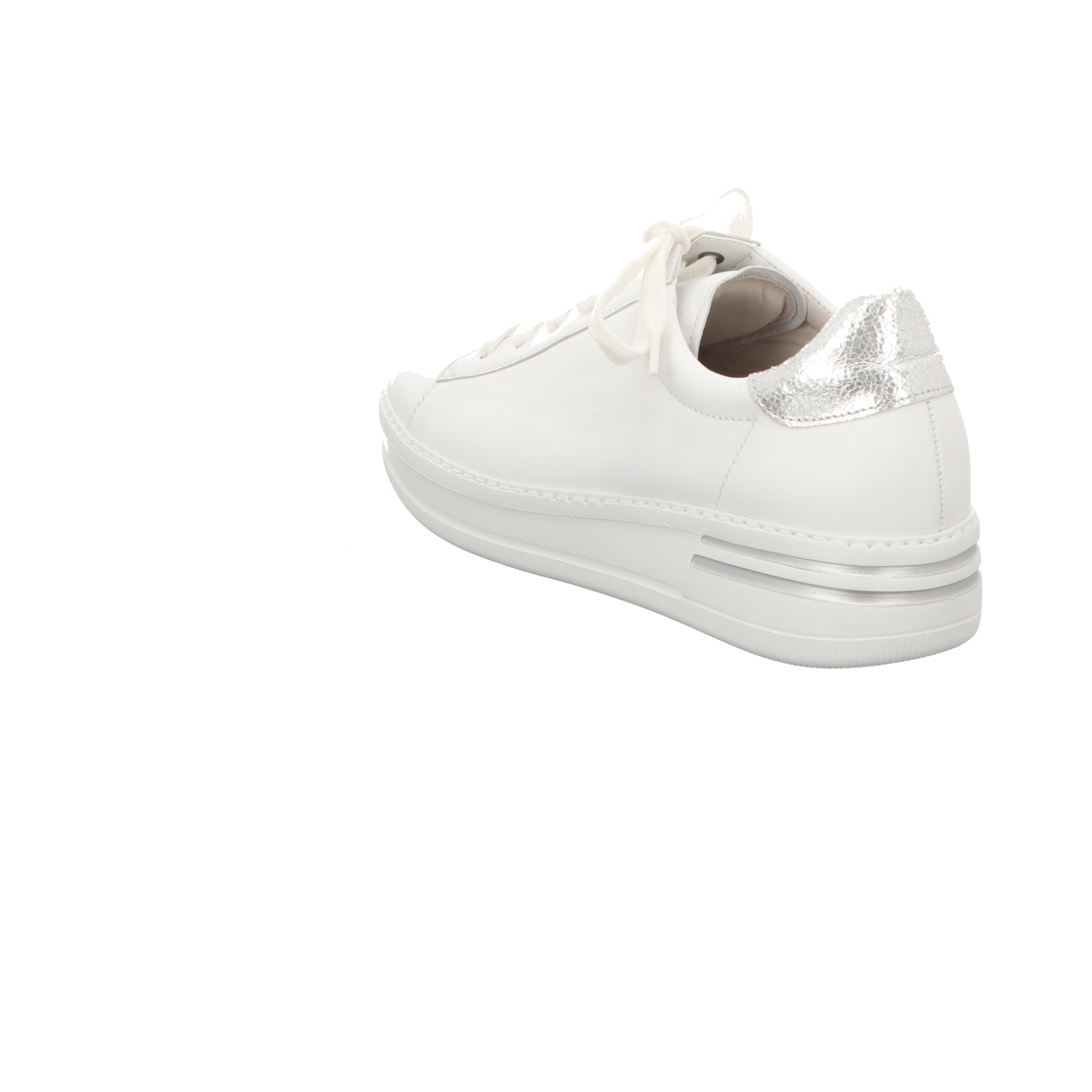 Gabor Damen Schnürschuh Florenz in weiss