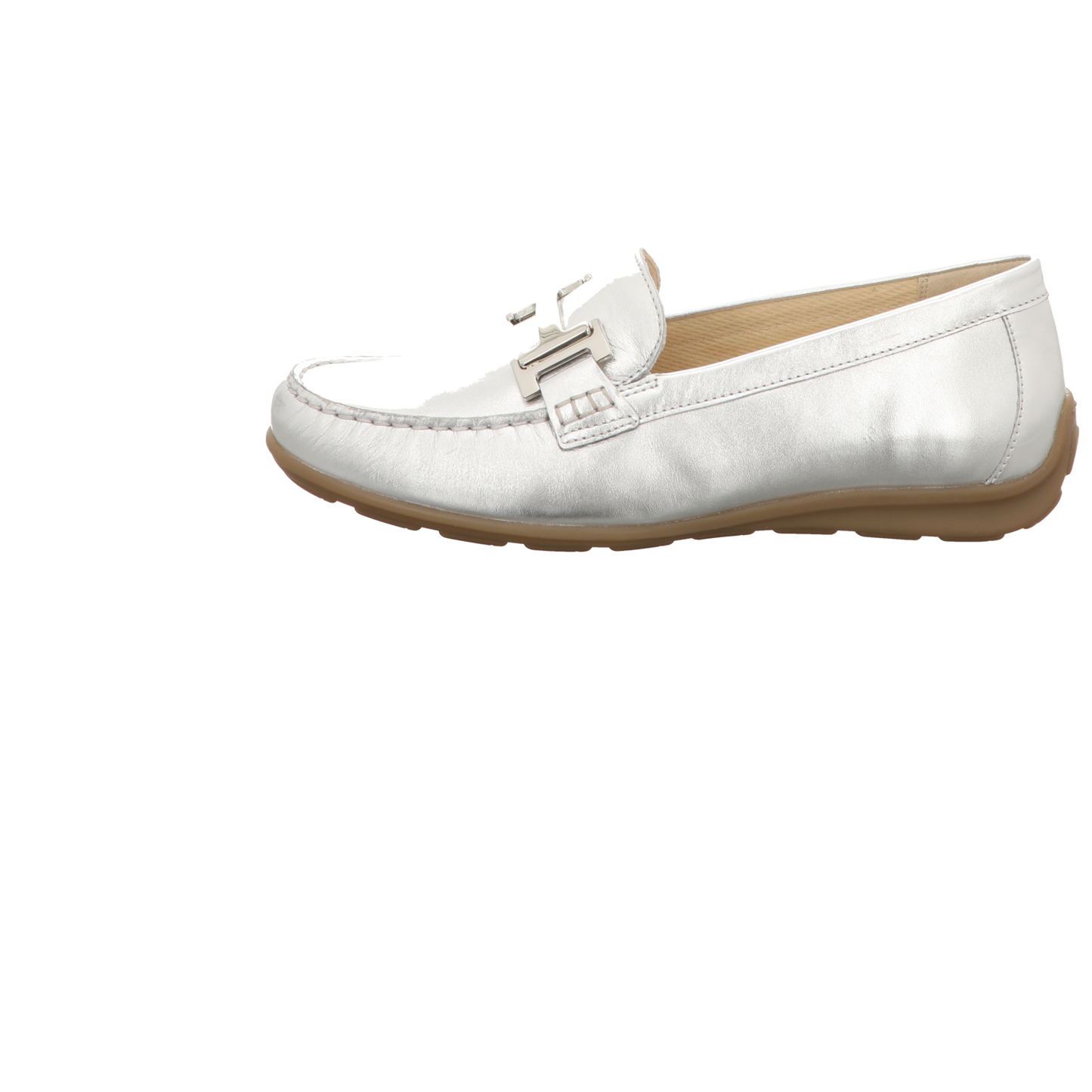 Gabor Damen Slipper Florenz in silber