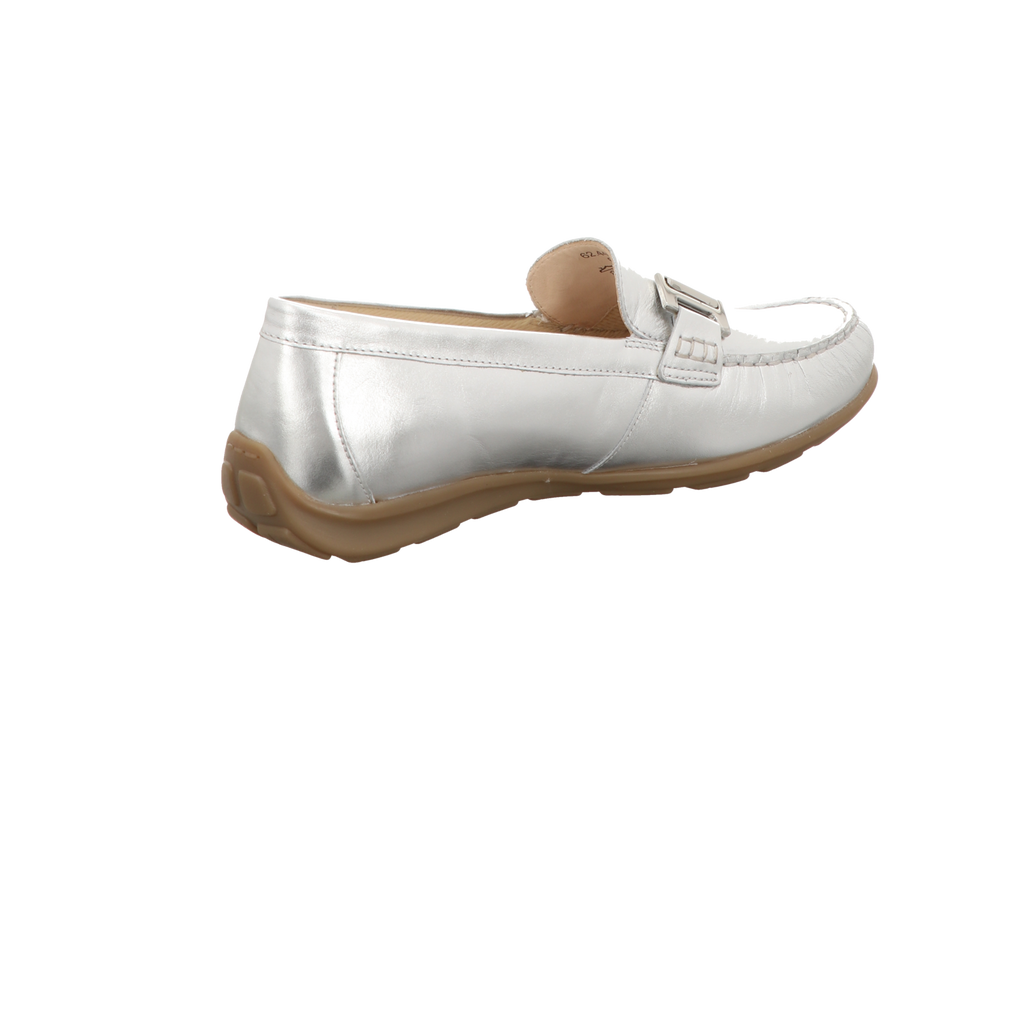 Gabor Damen Slipper Florenz in silber