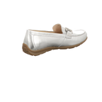 Gabor Damen Slipper Florenz in silber