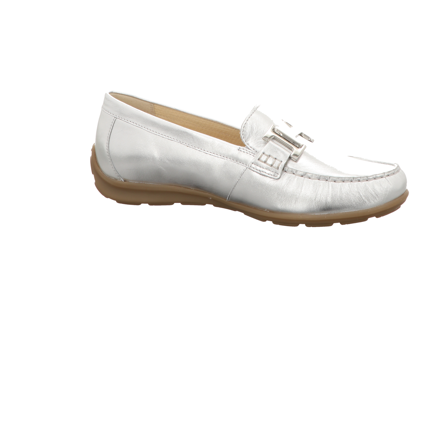 Gabor Damen Slipper Florenz in silber