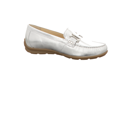 Gabor Damen Slipper Florenz in silber