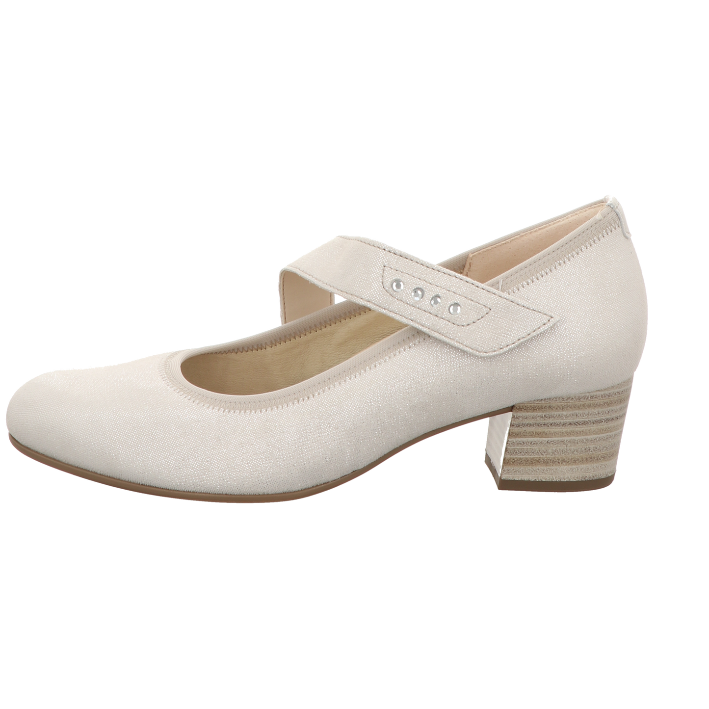 Gabor Damen Pumps bequem Palma in weiss