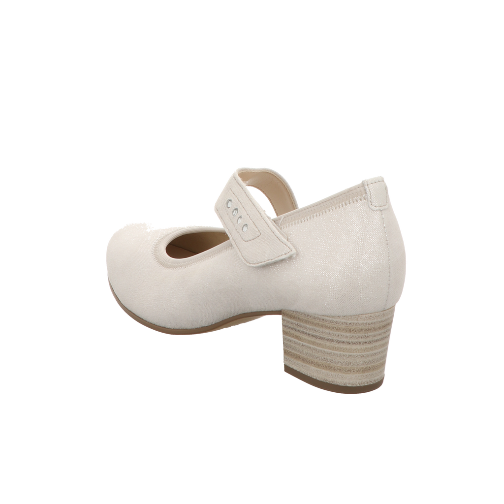 Gabor Damen Pumps bequem Palma in weiss