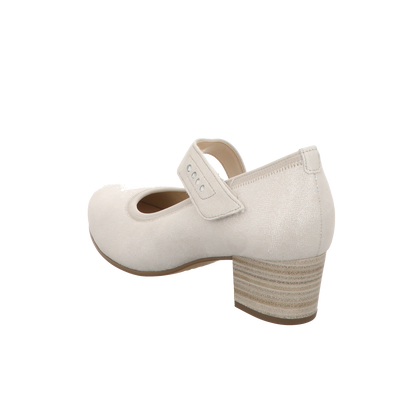 Gabor Damen Pumps bequem Palma in weiss