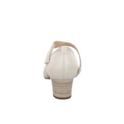 Gabor Damen Pumps bequem Palma in weiss