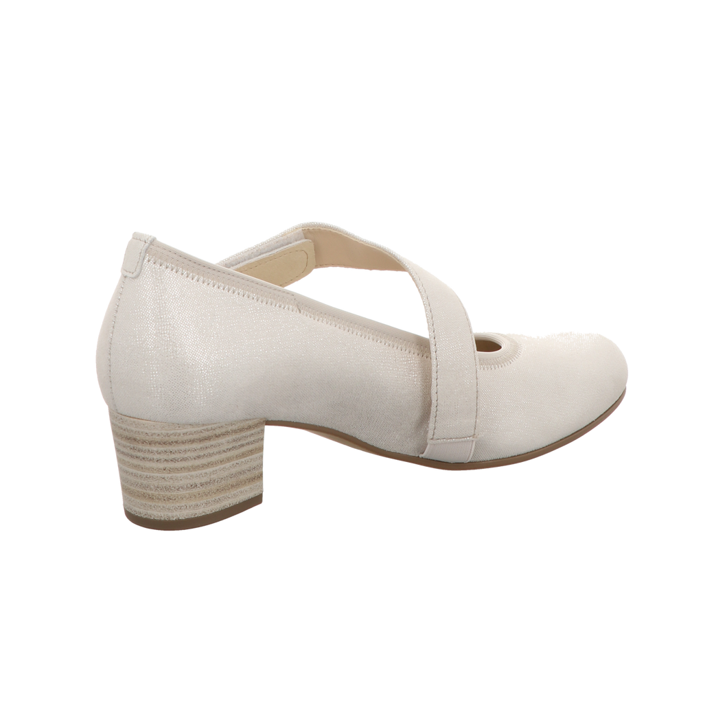 Gabor Damen Pumps bequem Palma in weiss