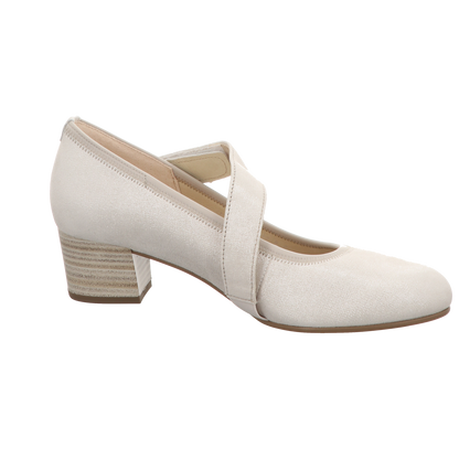 Gabor Damen Pumps bequem Palma in weiss