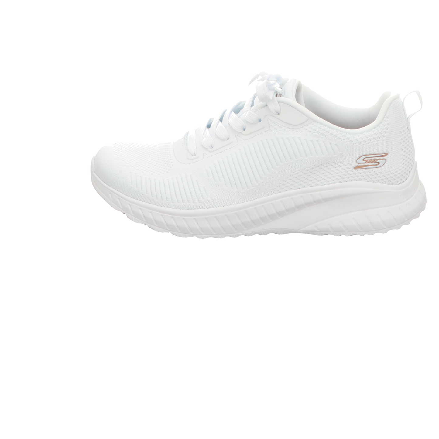 Skechers Damen Schnürschuh Bobs in weiss
