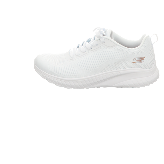 Skechers Damen Schnürschuh Bobs in weiss