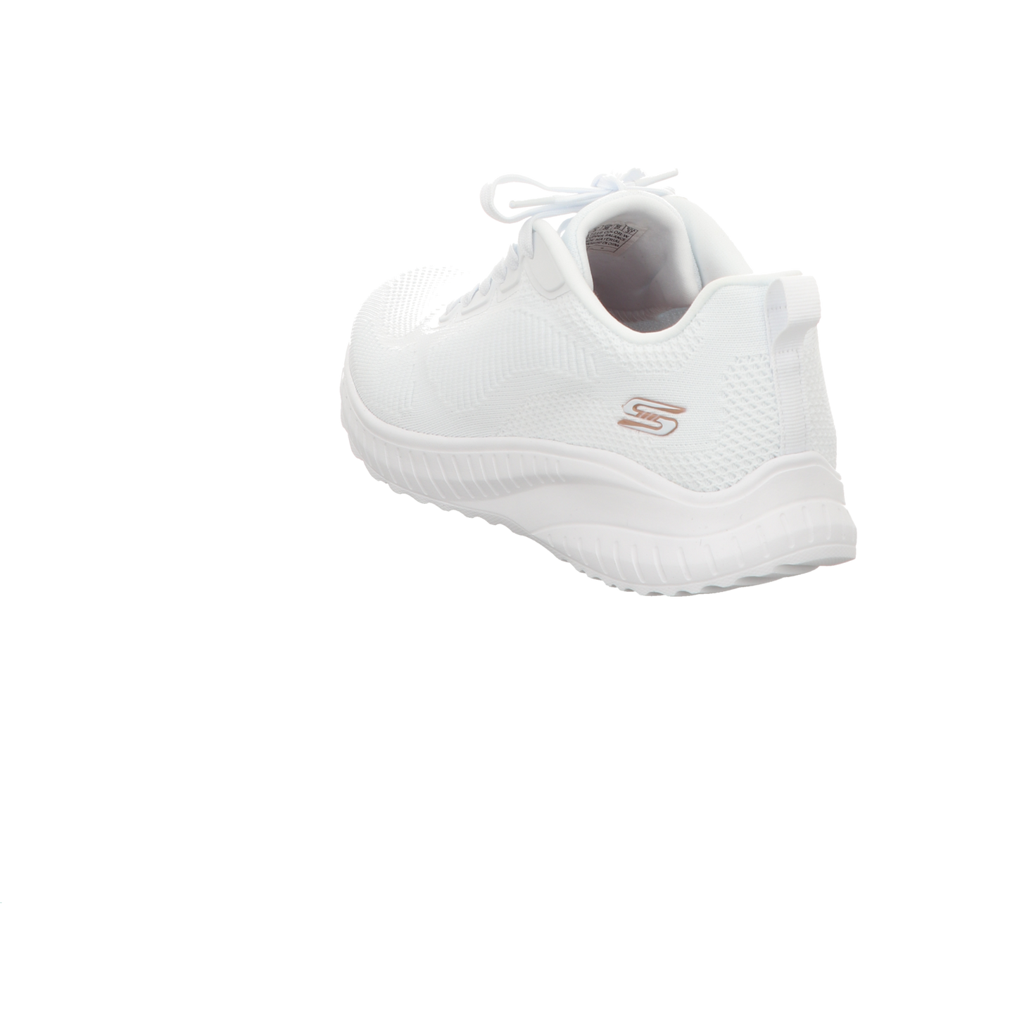 Skechers Damen Schnürschuh Bobs in weiss