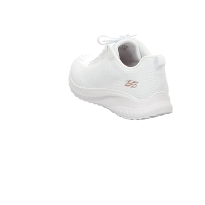 Skechers Damen Schnürschuh Bobs in weiss